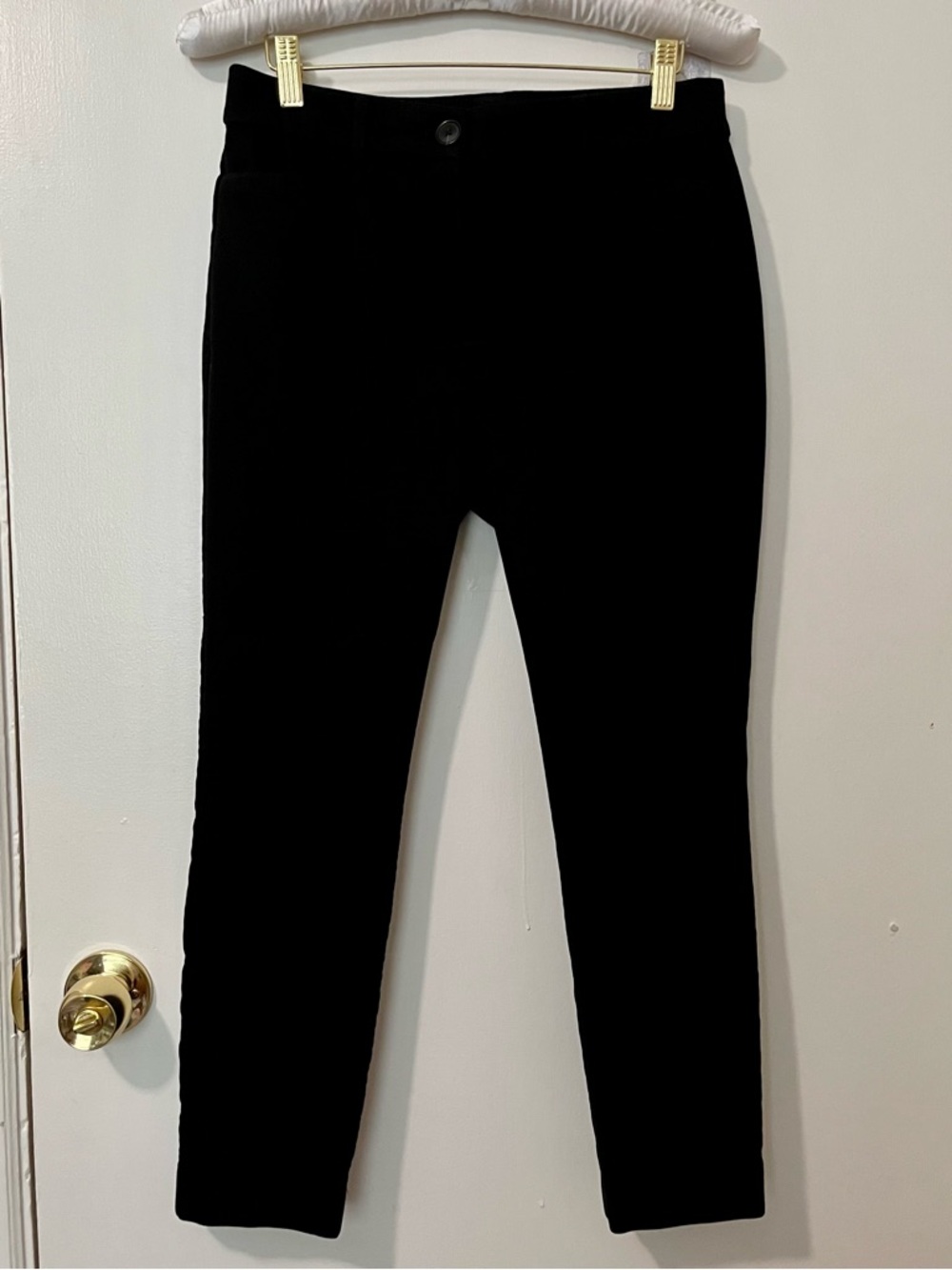 LOFT Black Skinny Ponte Pants